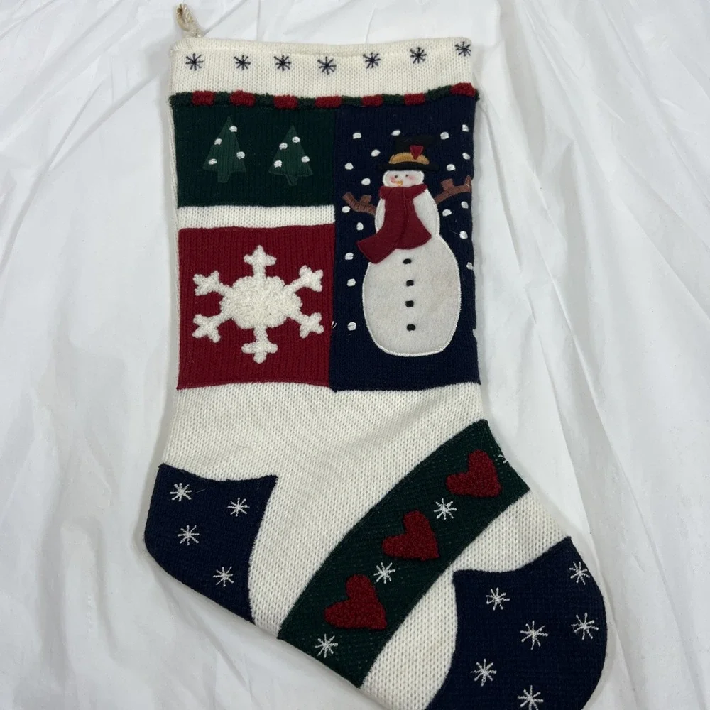 2004 Prima Creations Snowman Christmas Stocking 17